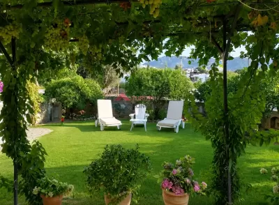 3+1 Eşyalı, Bahçeli, Deniz Ve Gün Batımı Doğa Manzaralı Daire