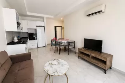 Antalya Alanya'da 1+1 Lüks Daire