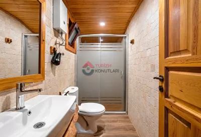 Antalya Alanya - Isıtmalı Havuz, Denize 300 Metre, Doğa İçinde Günlük Kiralık Villa
