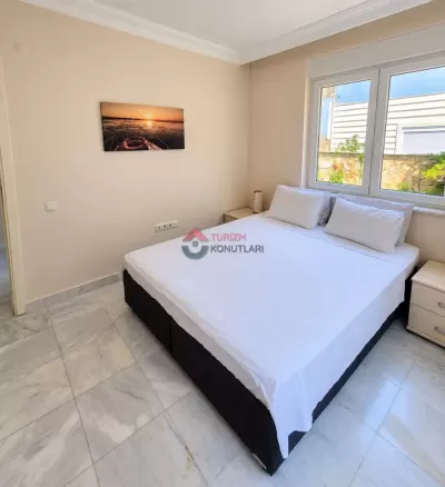 Antalya Alanya - Müstakil Deniz, Doğa Ve Şehir Manzaralı Günlük Kiralık 3+1 Villa