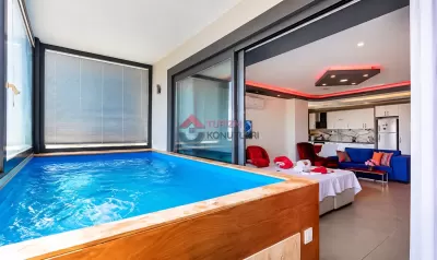 Antalya Kaş - Deniz Manzaralı - Havuzlu - Lüks Günlük Kiralık Daire