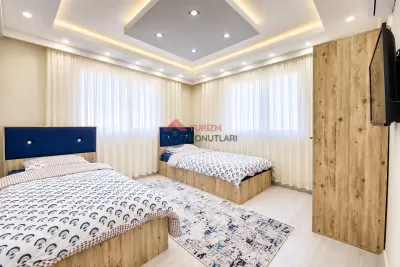 Antalya Kaş - Jakuzili Deniz Manzaralı Günlük Kiralık 2+1 Daire