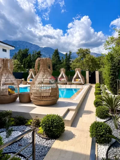 Antalya Kemer - Ultra Lüks 1+1 Havuzlu Günlük Kiralık Daire