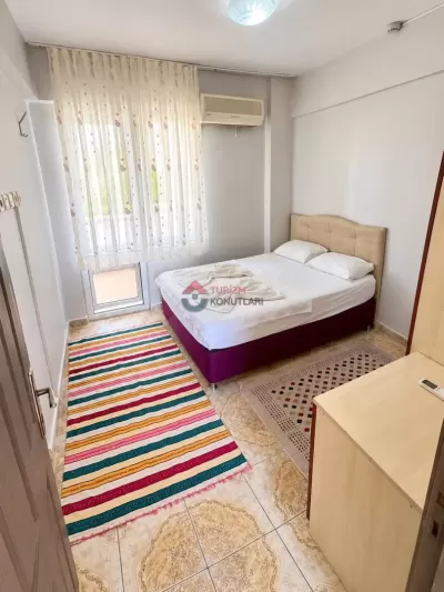 Aydın Didim - Plaja 2dk Havuzlu Klimalı 3-4 Kişilik 1+1 Apart