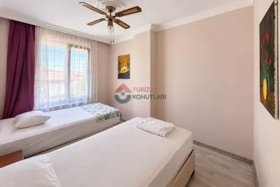 Balıkesir Burhaniye - Bahçeli - Eşyalı - Günlük Kiralık Daire