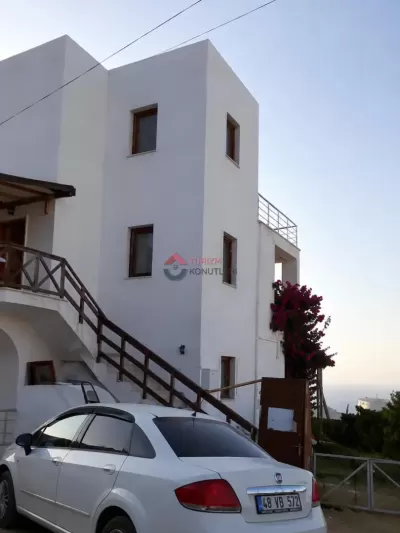 Bodrum Gümüşlük Koyunbaba 3+1 Daire Ful Deniz Manzaralı