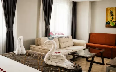 Düzce Merkezde Açık Büfe Kahvaltı Ve Hamam Hizmeti Lüks Günlük Odalar
