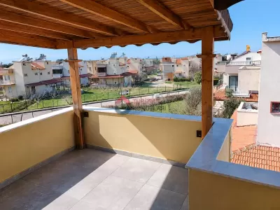İzmir Dikili - 5+2 Lüks Günlük Kiralık Triplex Villa