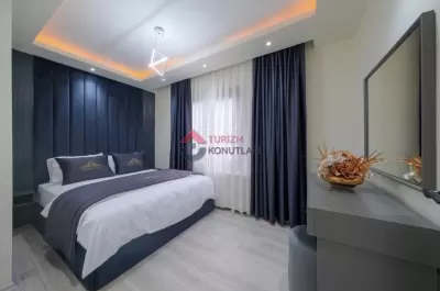 Mersin Mezitli - Merkezde - Şömineli - Lüks Günlük Kiralık Daire