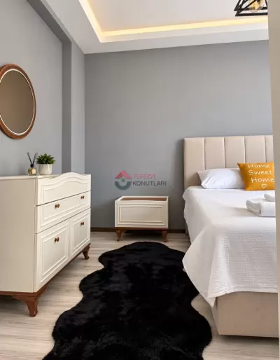 Samsun Atakum - Sahilde - Akıllı Tv'li - Aileye Günlük Kiralık 1+1 Daire